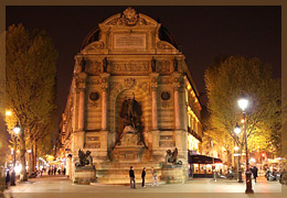 заказать романтическую экскурсию по ночному Парижу